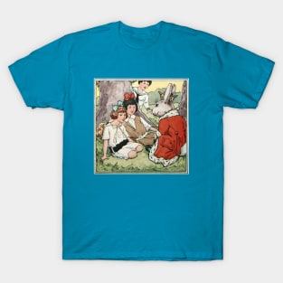 Royal Rabbit Tells Enchanting Stories to the Children T-Shirt